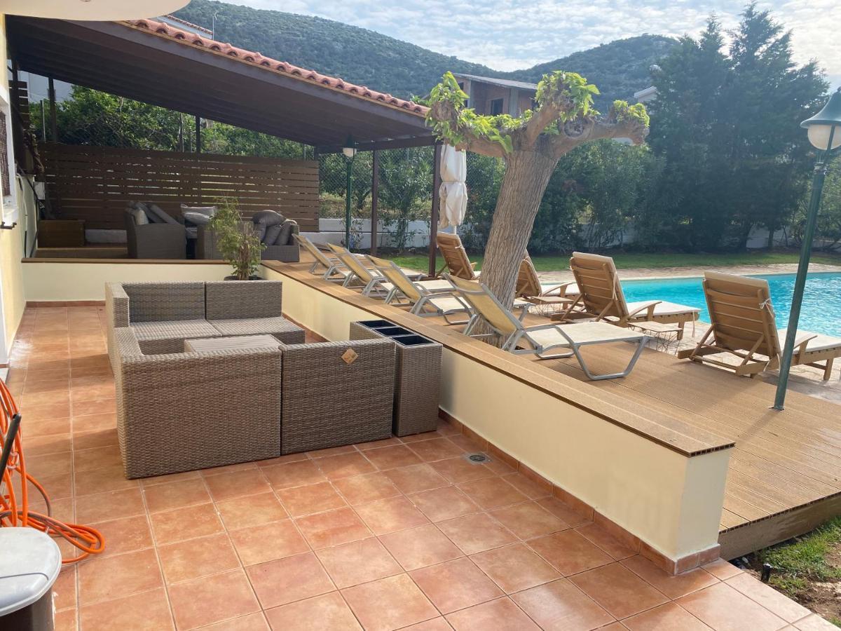Relaxing Villa With Swimming Pool And Garden Agios Georgios  Exterior photo