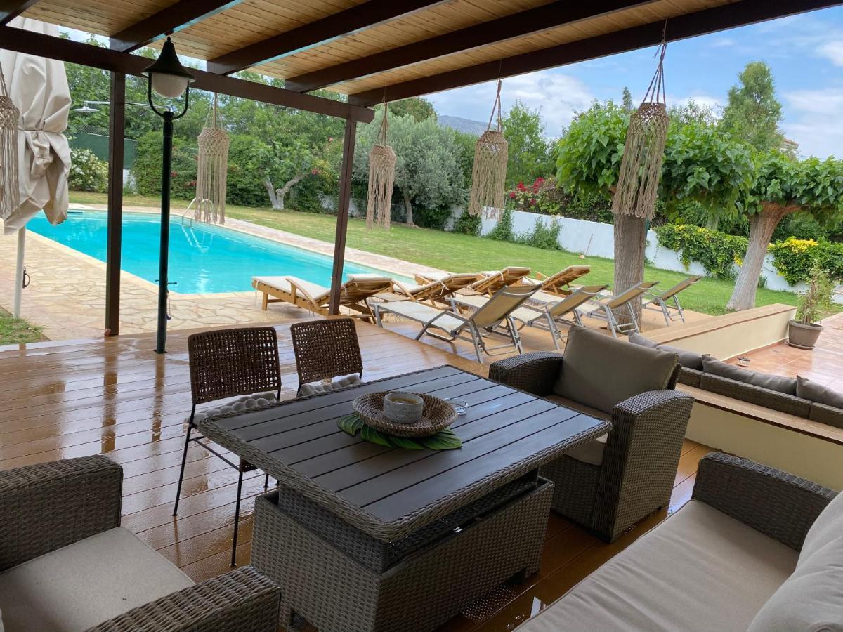 Relaxing Villa With Swimming Pool And Garden Agios Georgios  Exterior photo