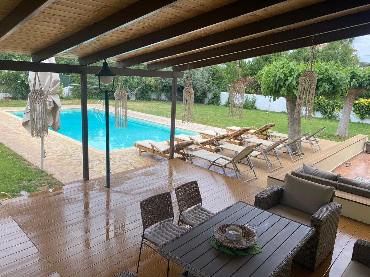 Relaxing Villa With Swimming Pool And Garden Agios Georgios  Exterior photo