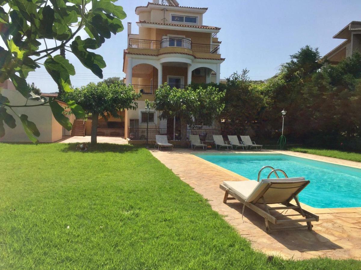 Relaxing Villa With Swimming Pool And Garden Agios Georgios  Exterior photo
